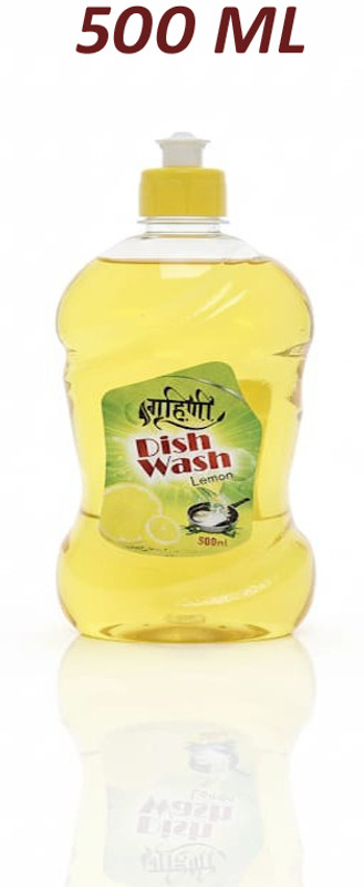 Grihini 500ml liquid Lemon Dish Cleaning Gel(Lemon, 500 ml)