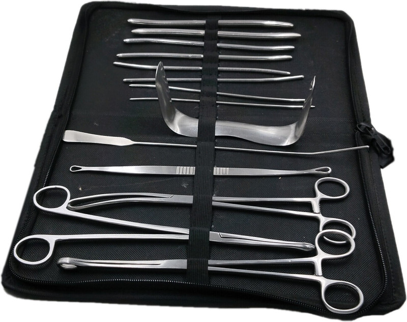 Bos Medicare Surgical D & C Gynecology Surgical Instruments 14 pc Dissectors(Pack of 14)