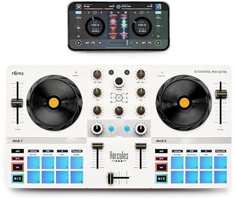 HERCULES Djay Algoriddim dj Wired DJ Controller