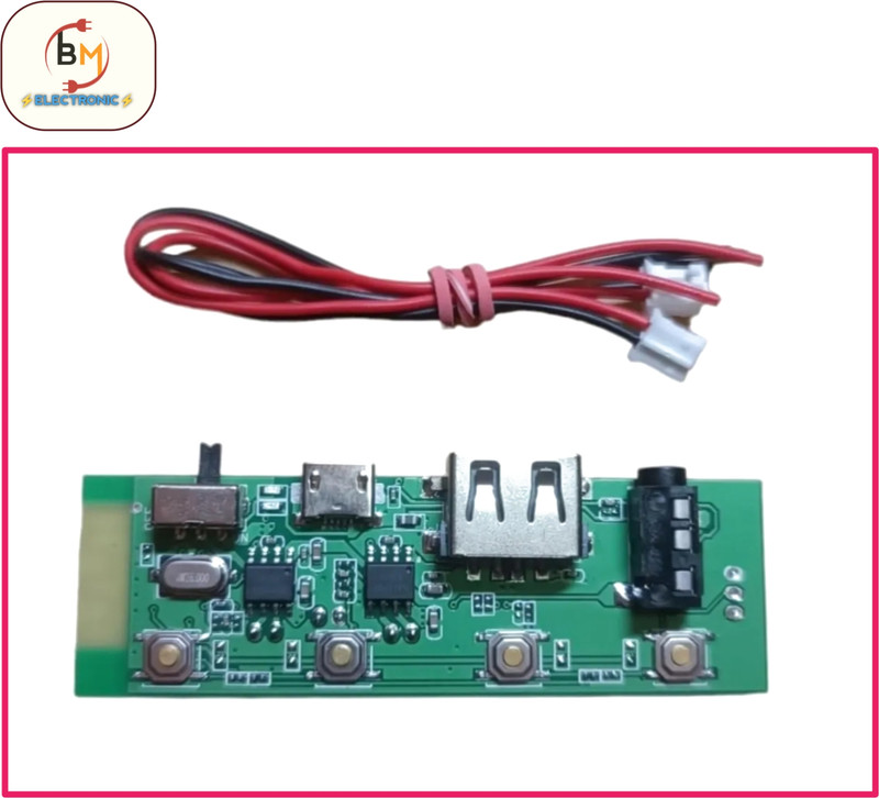BM ELECTRONIC BME New At- 007 kit Mini amplifier Circuit Borad 10watt 3.7V-5V Dc Build in BT Dock(Green)
