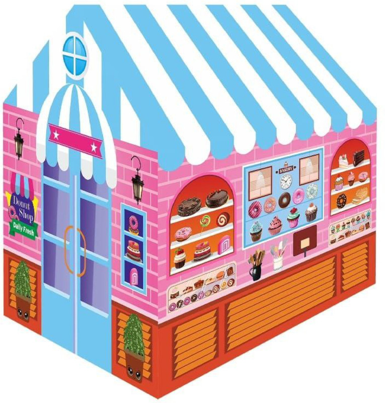 I KHODAL ENTERPRISESS Candy House Tent Water Proof Princess Play tent house For 10 Year Old Kids(Multicolor)
