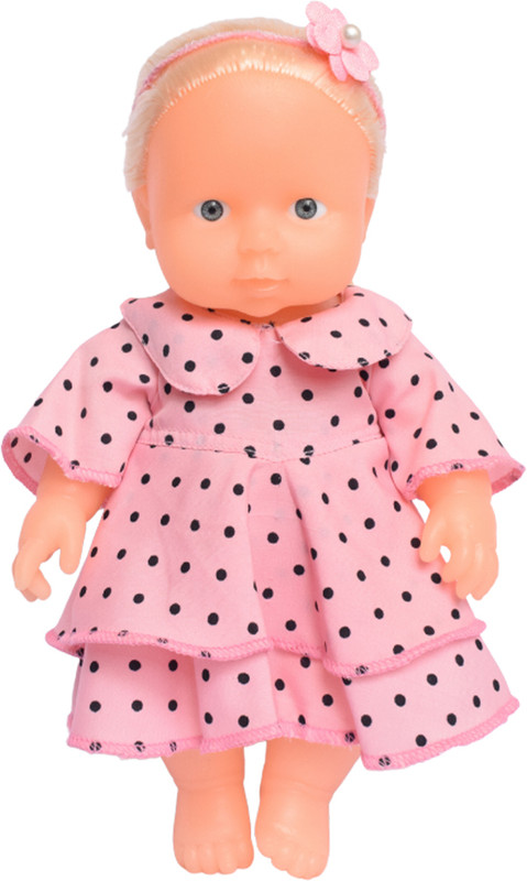 EL FIGO Soft Real Looking Doll Toy For kids Exclusive Dress with Head Band 28 c.m(Multicolor)