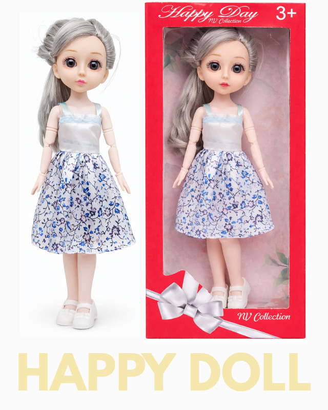 NV COLLECTION A modern doll with expressive joy and trendy design(Multicolor)