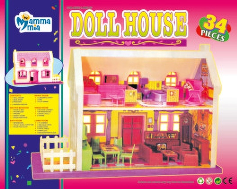 Mamma Mia MY FANTASY DOLL HOUSE 25(Multicolor)
