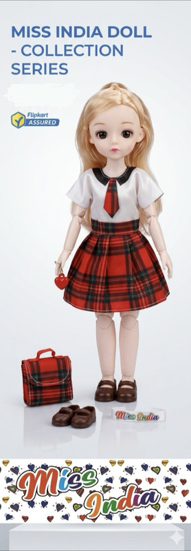 Pri Play Miss India Doll(Multicolor)