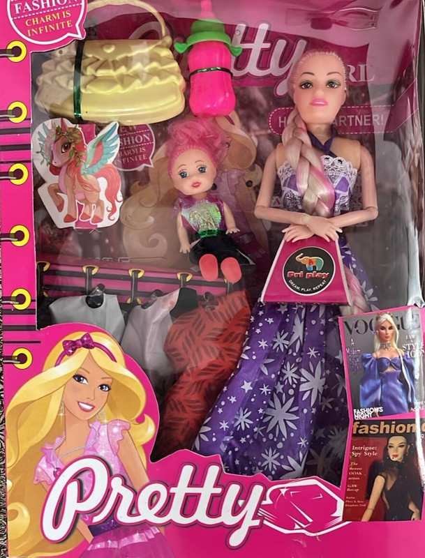 Pri Play Pretty Doll_ 6052(Multicolor)