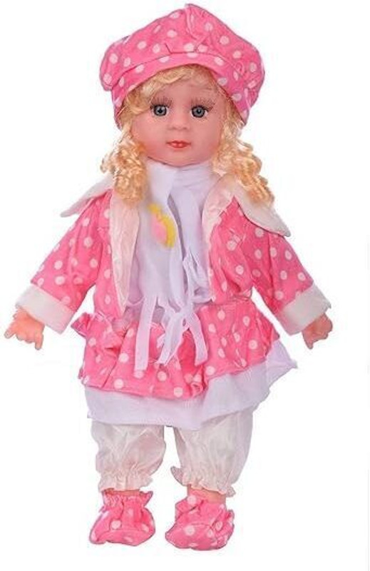 Dhyana Baby Doll Toy for Girls & Boys Singing Songs and Poem Baby(Multicolor)
