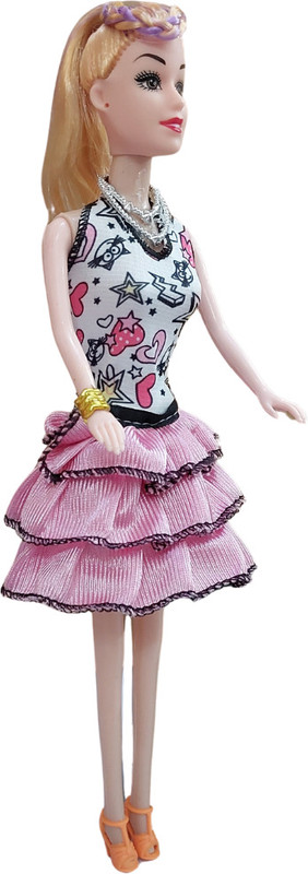 MNMTOYZ Shine Dolls for Girl’s Surprise Moveable Doll Set with Beautiful Accessories(Multicolor)