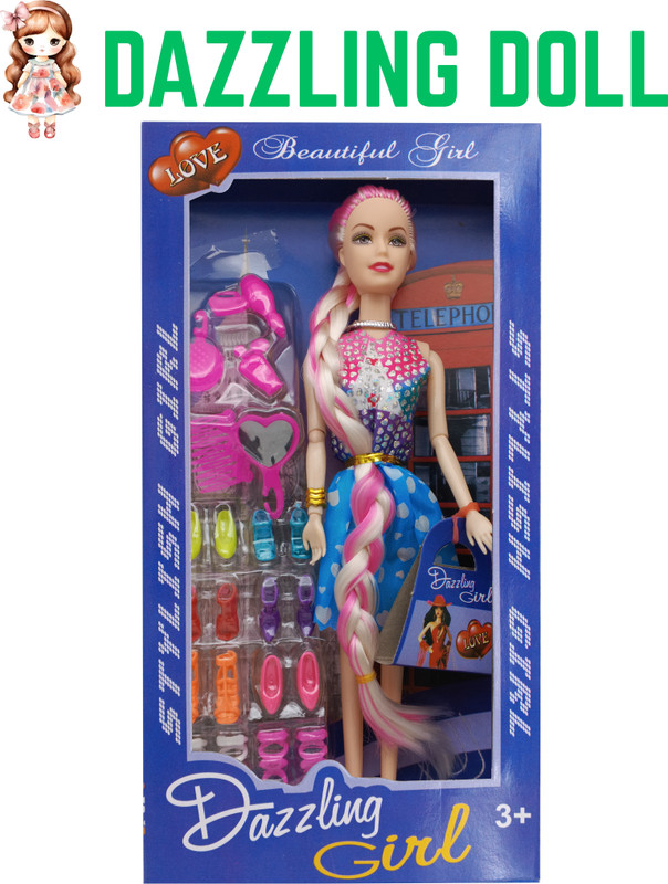 CTC CREATION Dreamy Doll with Must-Have Add-Ons(Multicolor)