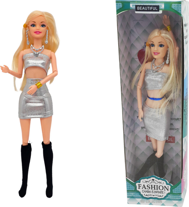 CTC CREATION New 011 doll Set with Foldable Hands Cute Doll for Girls(Multicolor)