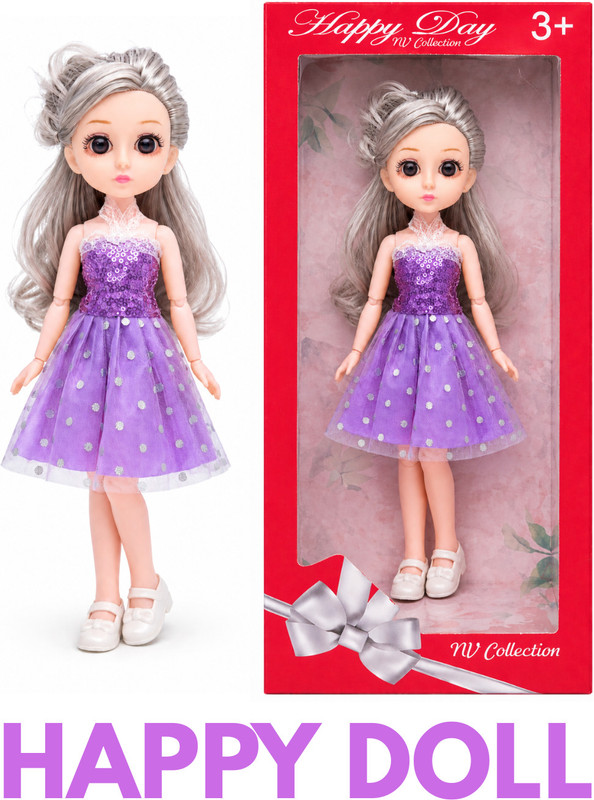 CTC CREATION Cheerful little doll full of sparkle(Multicolor)