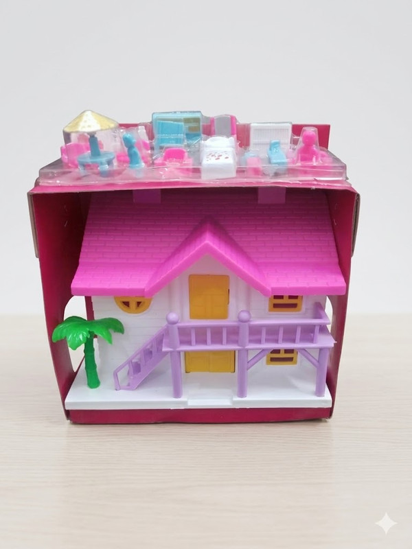 Happykids doll house(Pink)