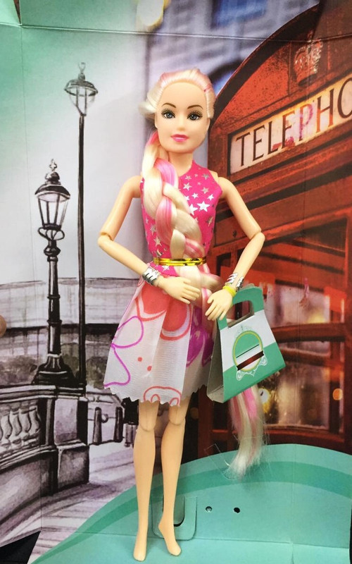 NIRMALA INFRATECH Dazzling Barbie Doll For Kids Girls , Return Gift , Birthday, Christmas Gift(Multicolor)