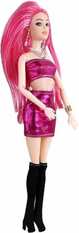 Yunicorn Max Party Pink Foldable Hands & Legs Doll(Pink)