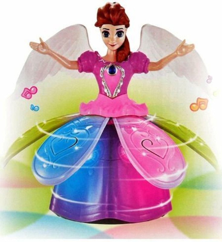 TrueBucks Dancing Princess Doll Toy with Lights & Music(Multicolor)