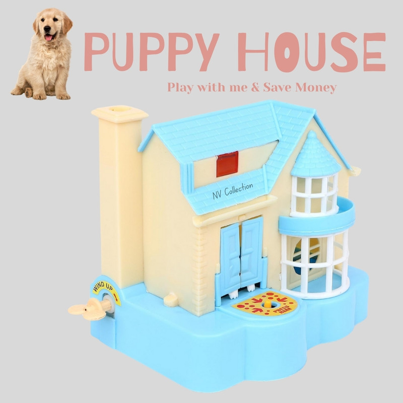 NV COLLECTION Compact Dog House Coin Holder for Kids(Multicolor)