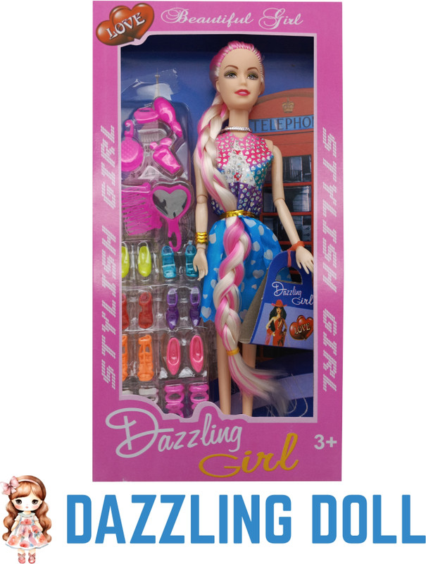 CTC CREATION Glimmer Doll and Her Matching Pieces(Multicolor)
