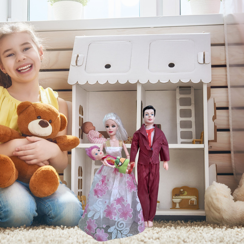 NV COLLECTION Trending New Couple Doll PlaySet for Girls Doll Set (Multicolor)(Multicolor)