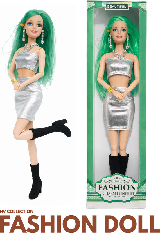CTC CREATION Creative storytelling doll set with fashionable designs(Multicolor)
