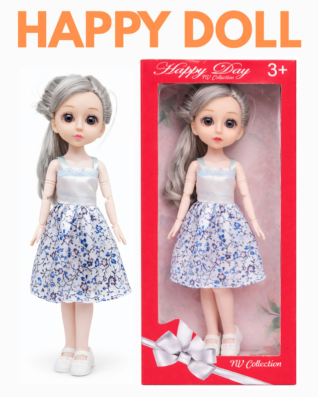 CTC CREATION A doll with a vibrant soul and modern beauty(Multicolor)