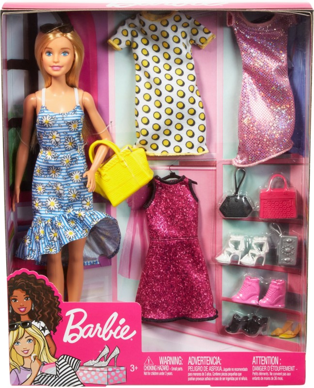 BARBIE Doll, Fashions & Accessories(Multicolor)