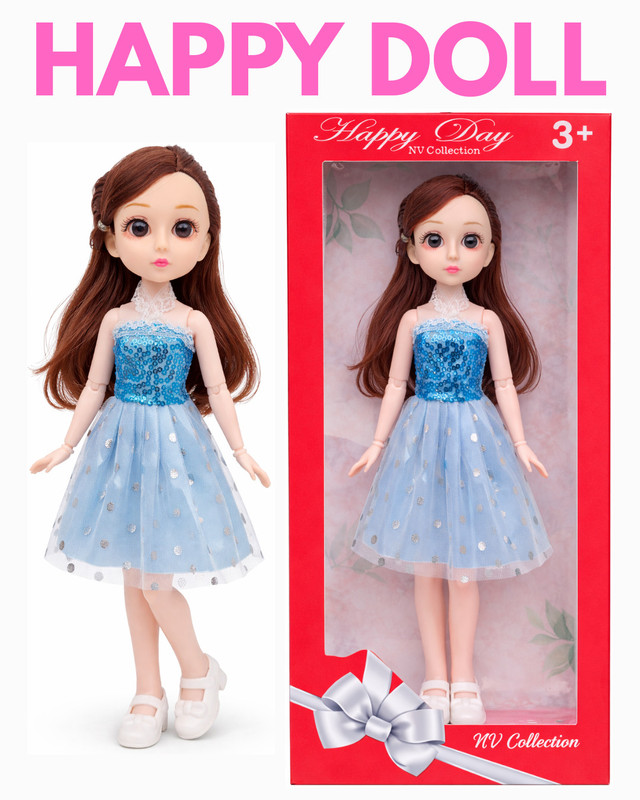 NV COLLECTION A trendy doll with a joyful and energetic presence(Multicolor)