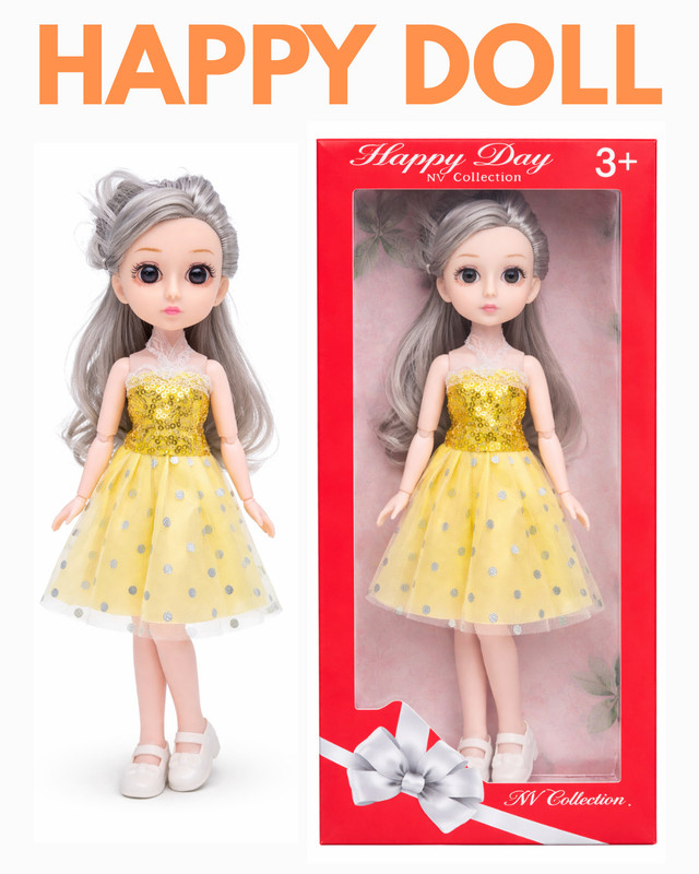 CTC CREATION A modern doll radiating warmth and sweetness(Multicolor)