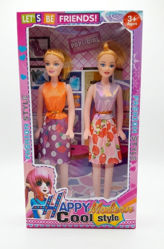 VIJLET Happy Modern Cool Style Fashion Doll Set(Multicolor)
