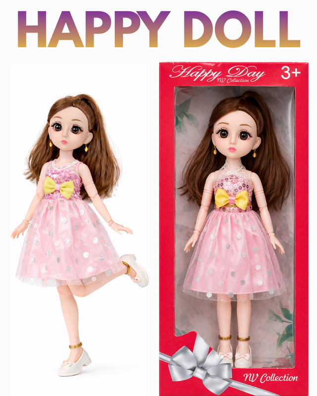 NV COLLECTION Fashion-forward doll with a bright and joyful spirit(Multicolor)