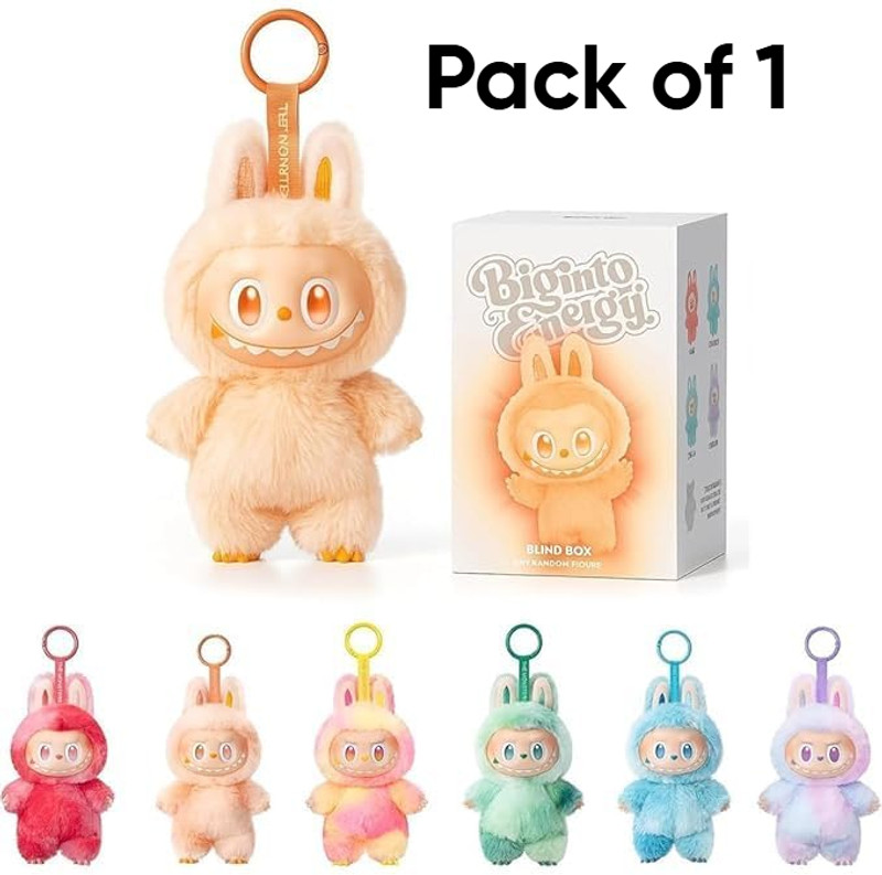 IBS La-bubu Doll Character Action Figure Design Figures Collectible Toys Key Chain(Multicolor)