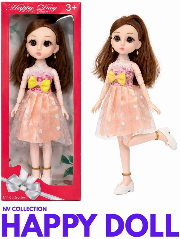 CTC CREATION Happy Fashion Doll The Stylish Doll Everyone Loves(Multicolor)