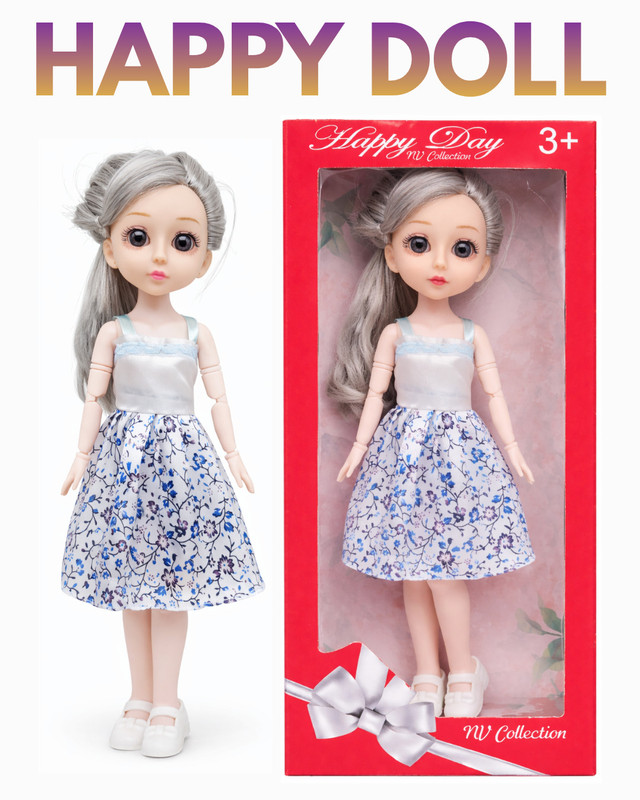 CTC CREATION A radiant doll blending modern beauty with happiness(Multicolor)