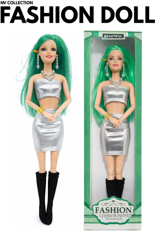 NV COLLECTION Fashion doll designed for imaginative playtime(Multicolor)