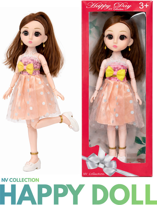 CTC CREATION Lovely doll with a stylish design and happy mood(Multicolor)