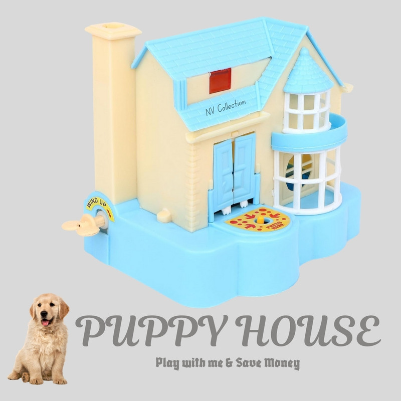 NV COLLECTION Battery-Free Puppy Coin Collector(Multicolor)