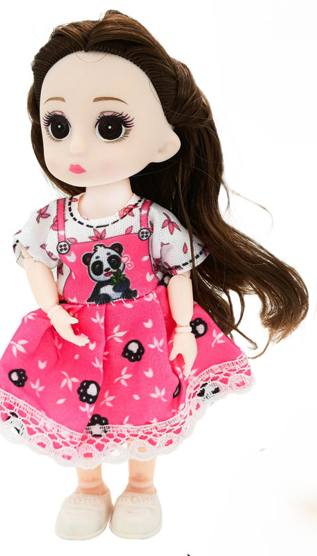 K V Toys Alia Doll with Long Hair and Beautiful Dress | Having Fun Time with Balloons(Multicolor)