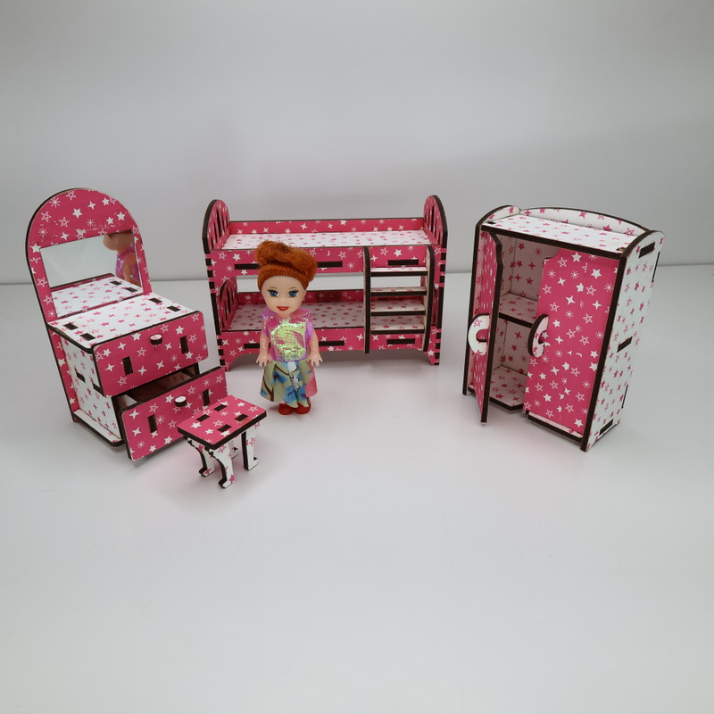 Wishoz Bedroom Set(Multicolor)