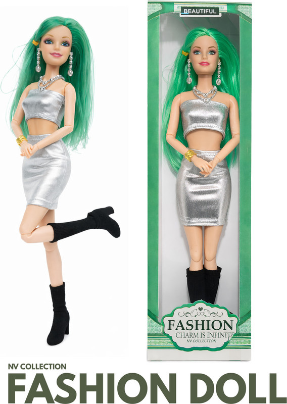 CTC CREATION Chic doll set made for creative pretend play stories(Multicolor)