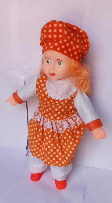 Kmc kidoz Poem Doll Soft Toy for Baby Girls/Kids | Stuffed Plush | Ideal for Birthdays(Multicolor)