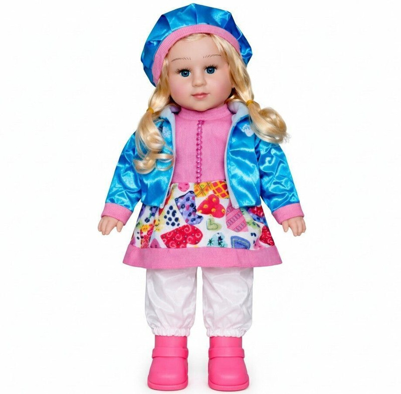 Toyify Cute Poem Doll | Music & Sound | Real Dress and shoes | Baby Girl Doll for Kids(Multicolor)