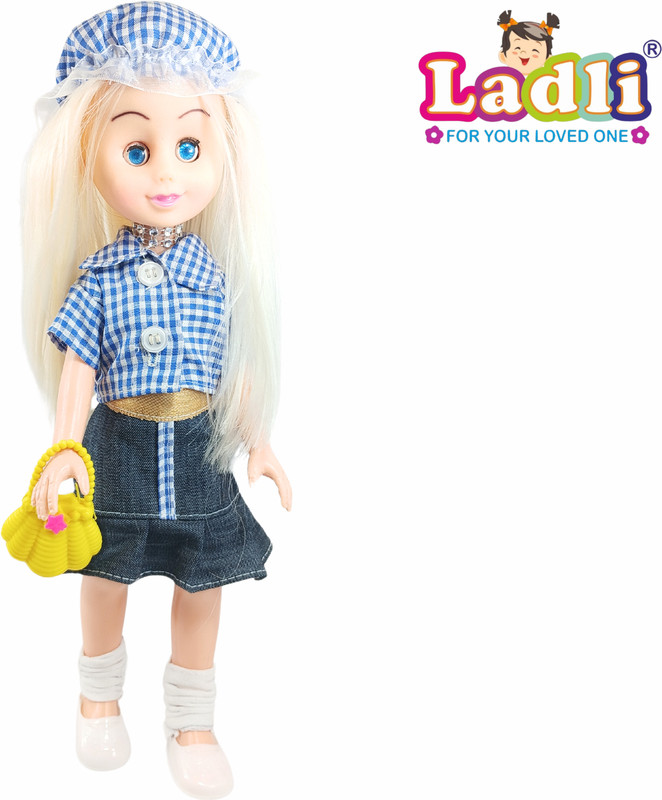 Ladli Grreen Girl Doll in With Accessories For Kids Age 2 years & Above(Multicolor)