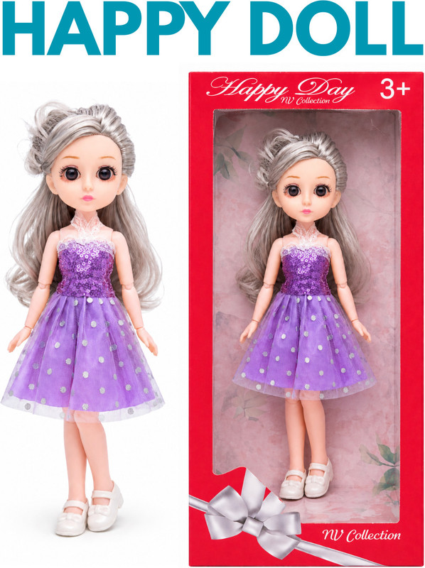 NV COLLECTION Cute happy doll glowing with delight(Multicolor)