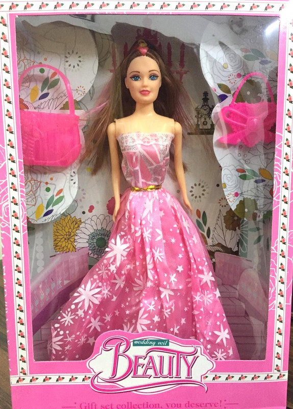 NIRMALA INFRATECH Kids' Doll Toy for Girls in a pack with 2 Purse .& Accessories(Multicolor)
