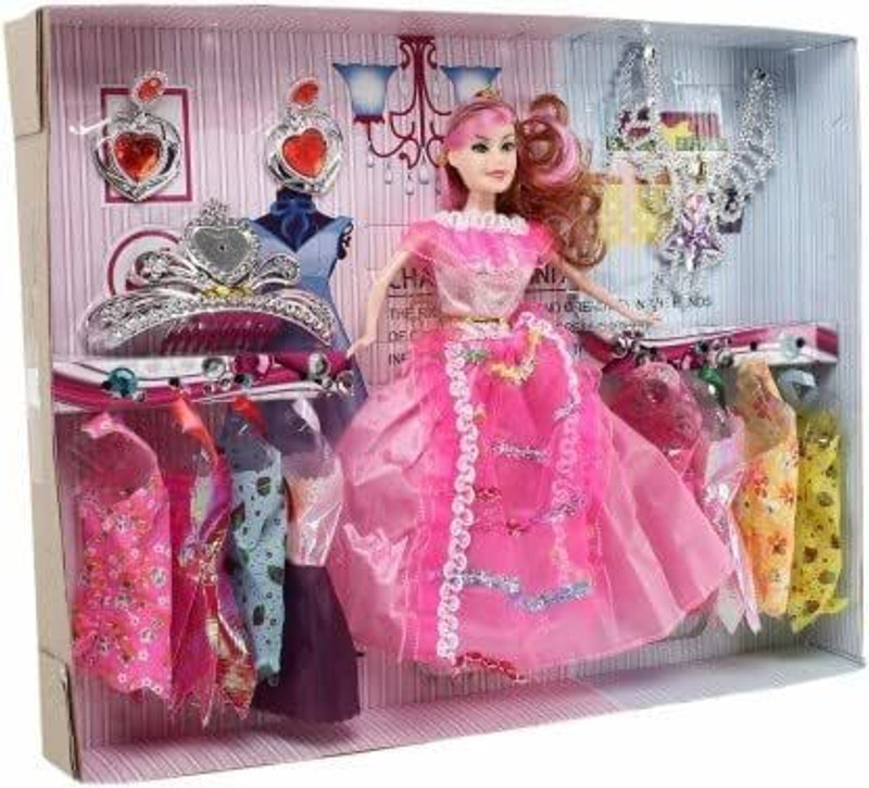 K.D Tinytots Elegant Amazing Cute Fashionable Doll for kids(Multicolor)