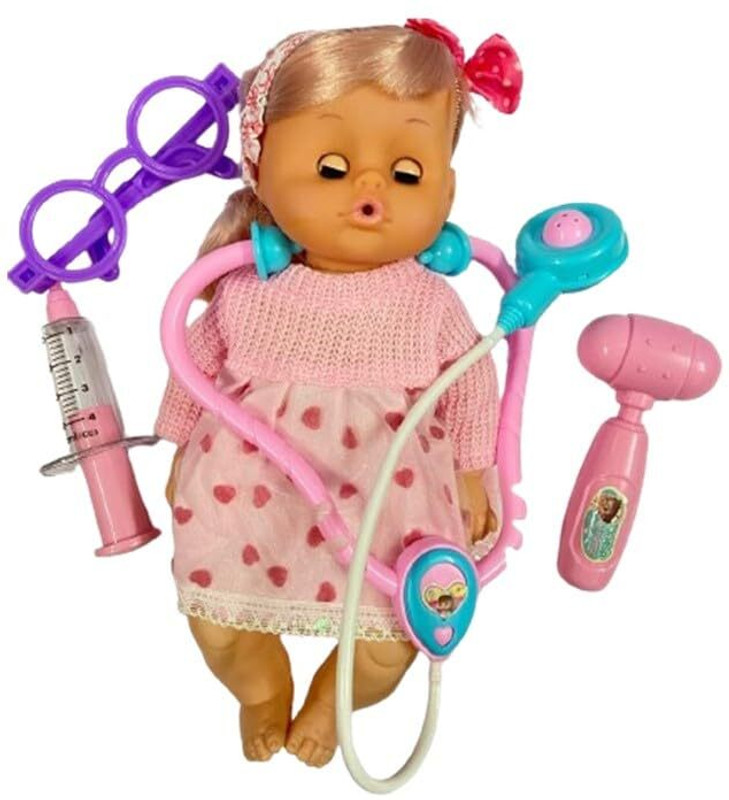TD Creations 14 Inches Doll(Multicolor)