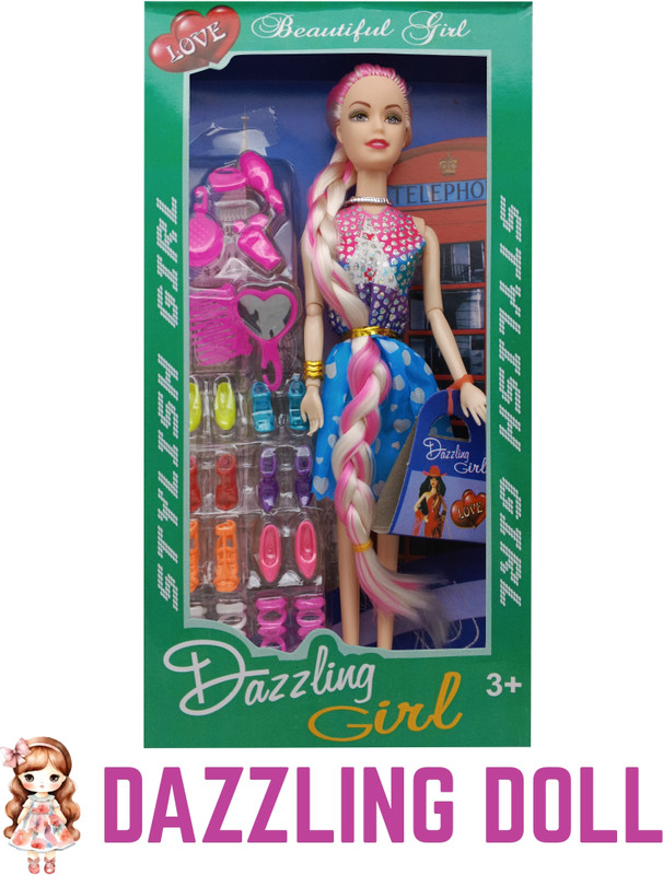 NV COLLECTION Ultimate Doll Set with Trendy Additions(Multicolor)