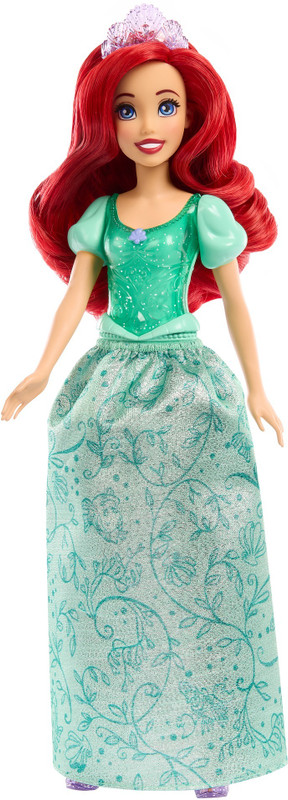DISNEY PRINCESS Rapunzel Posable Fashion Doll with Sparkling Clothing(Multicolor)