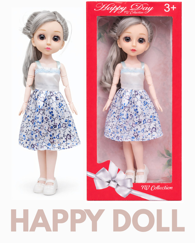 CTC CREATION A doll with a joyful heart and stylish appearance(Multicolor)