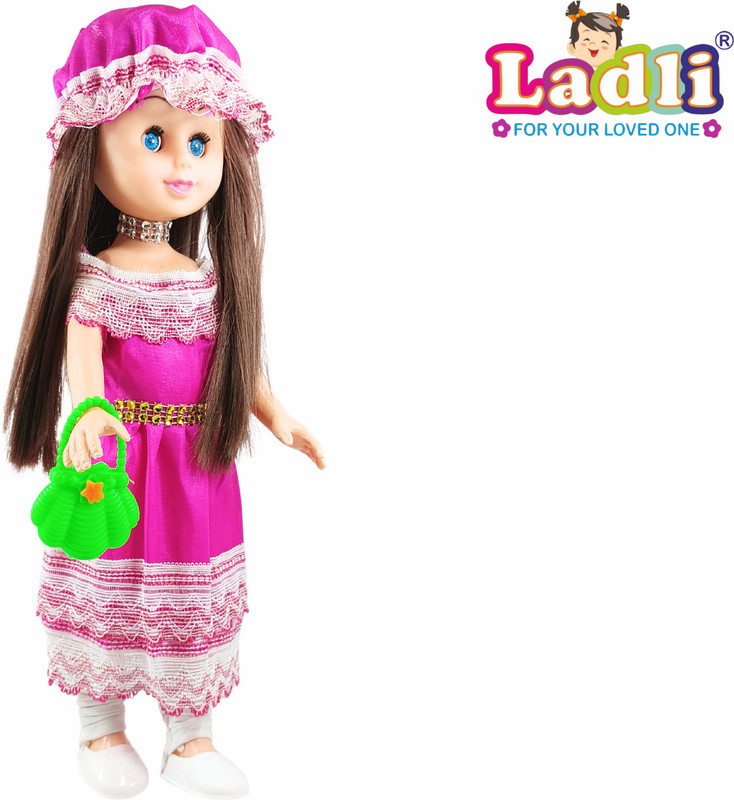 Ladli Blinking Eye Girl Doll Cool Dress Doll Toy for kids Age 3 yr & Above 714(Multicolor)