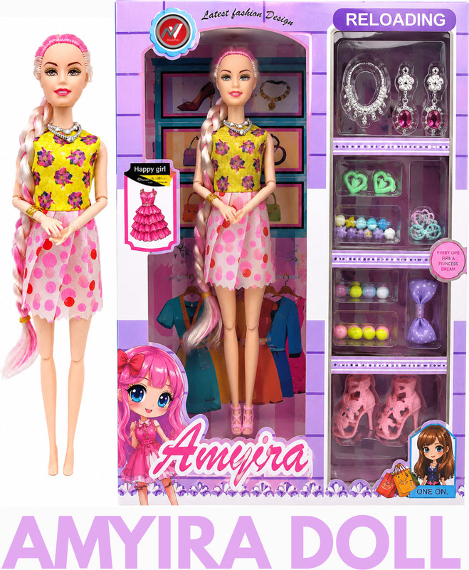 CTC CREATION Amayira Fashionable Baby Doll Gift Collection(Multicolor)